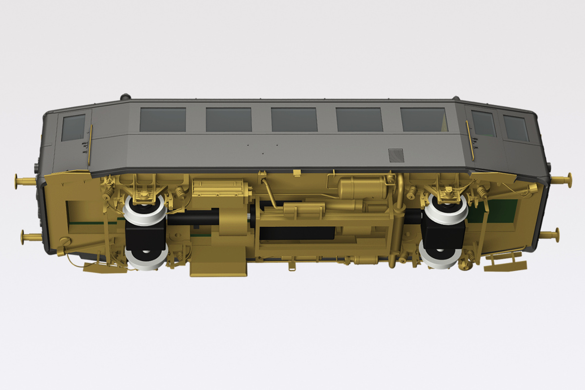 M131 rail car H0 model