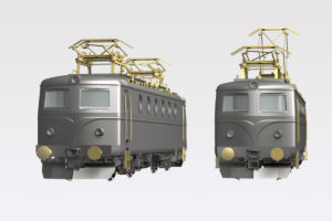 CHS1-001/002 electric locomotive H0 model